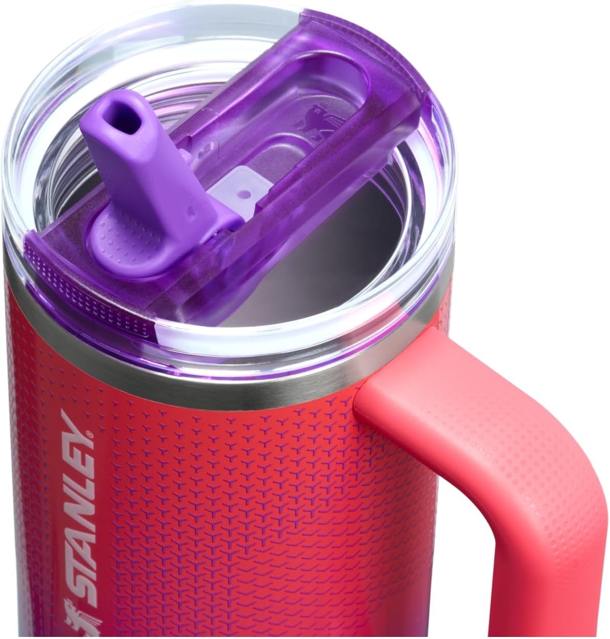 image:imageSTANLEY Quencher ProTour Flipstraw Tumbler 30 oz Multi InterfusionVermilion Hypergrip