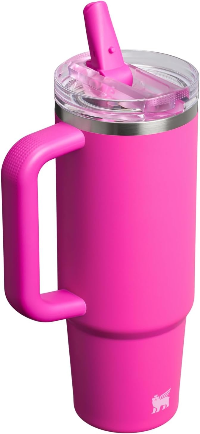 image:imageSTANLEY Quencher ProTour Flipstraw Tumbler 30 oz Multi InterfusionViolet Blossom