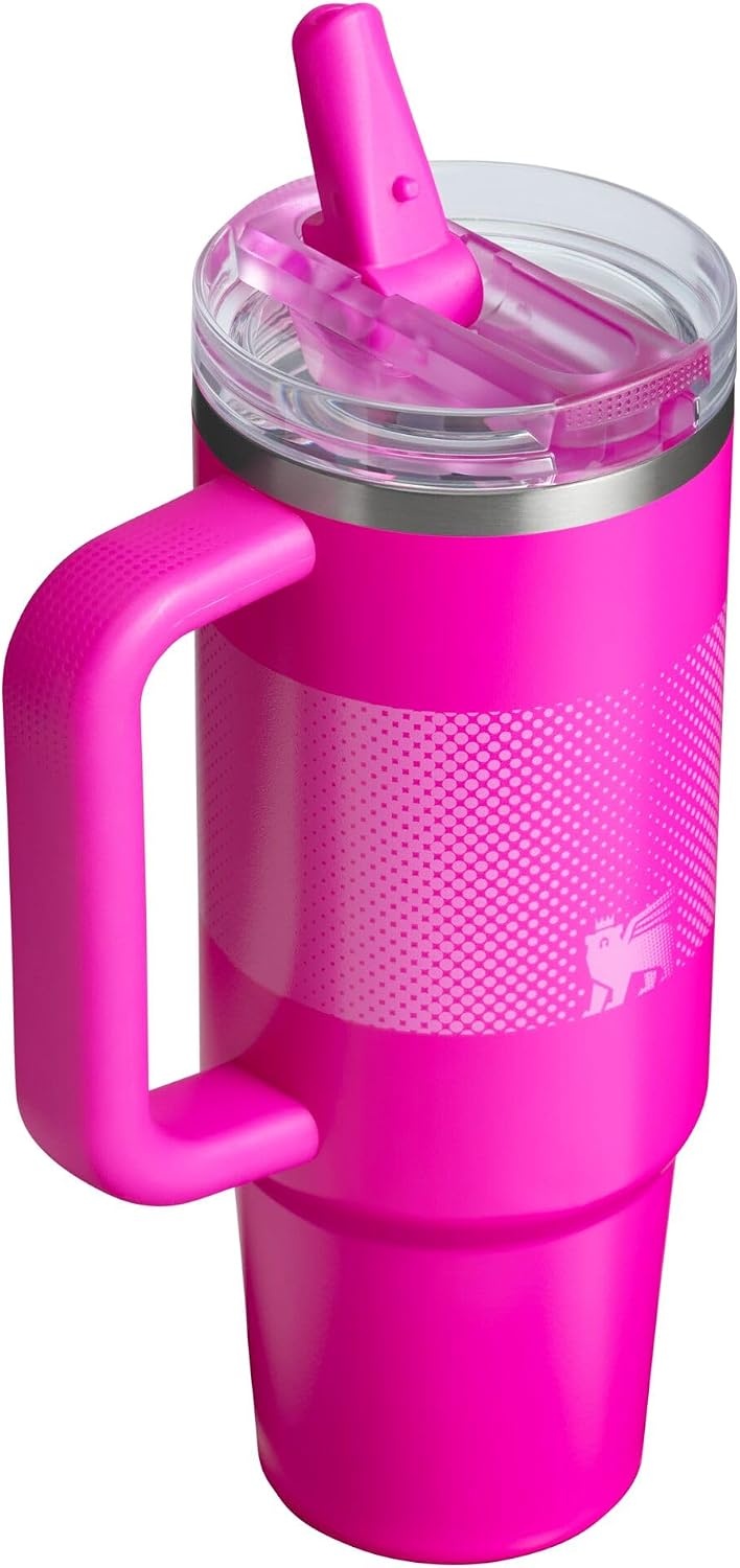 image:imageSTANLEY Quencher ProTour Flipstraw Tumbler 30 oz Multi InterfusionVivid Violet Fade