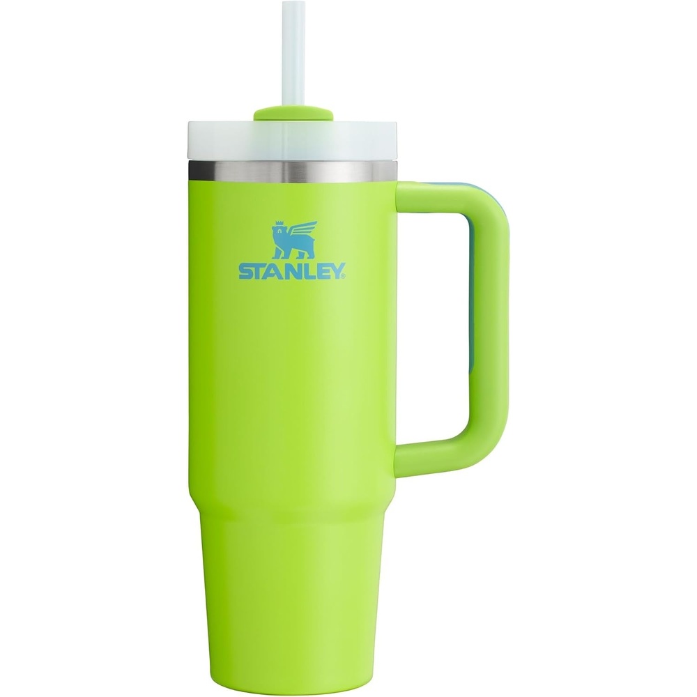 image:imageSTANLEY Quencher H20 Flow State Tumbler 20 oz Frost SprinkleBright Lime