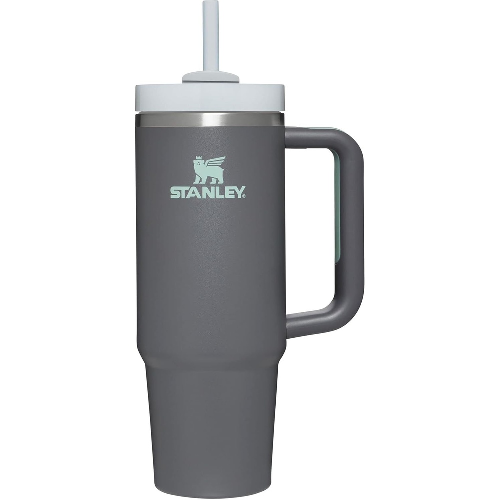 image:imageSTANLEY Quencher H20 Flow State Tumbler 20 oz Frost SprinkleCharcoal