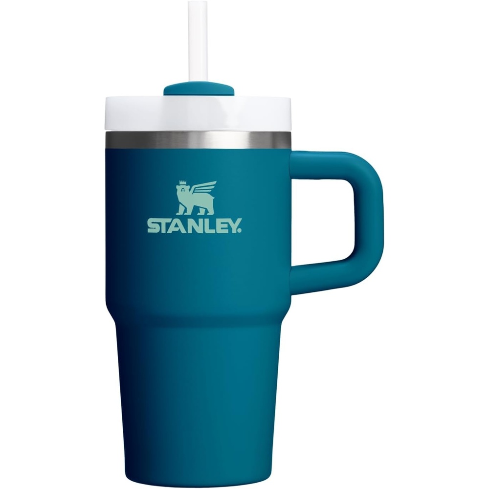 image:imageSTANLEY Quencher H20 Flow State Tumbler 20 oz Frost SprinkleCoastal Teal