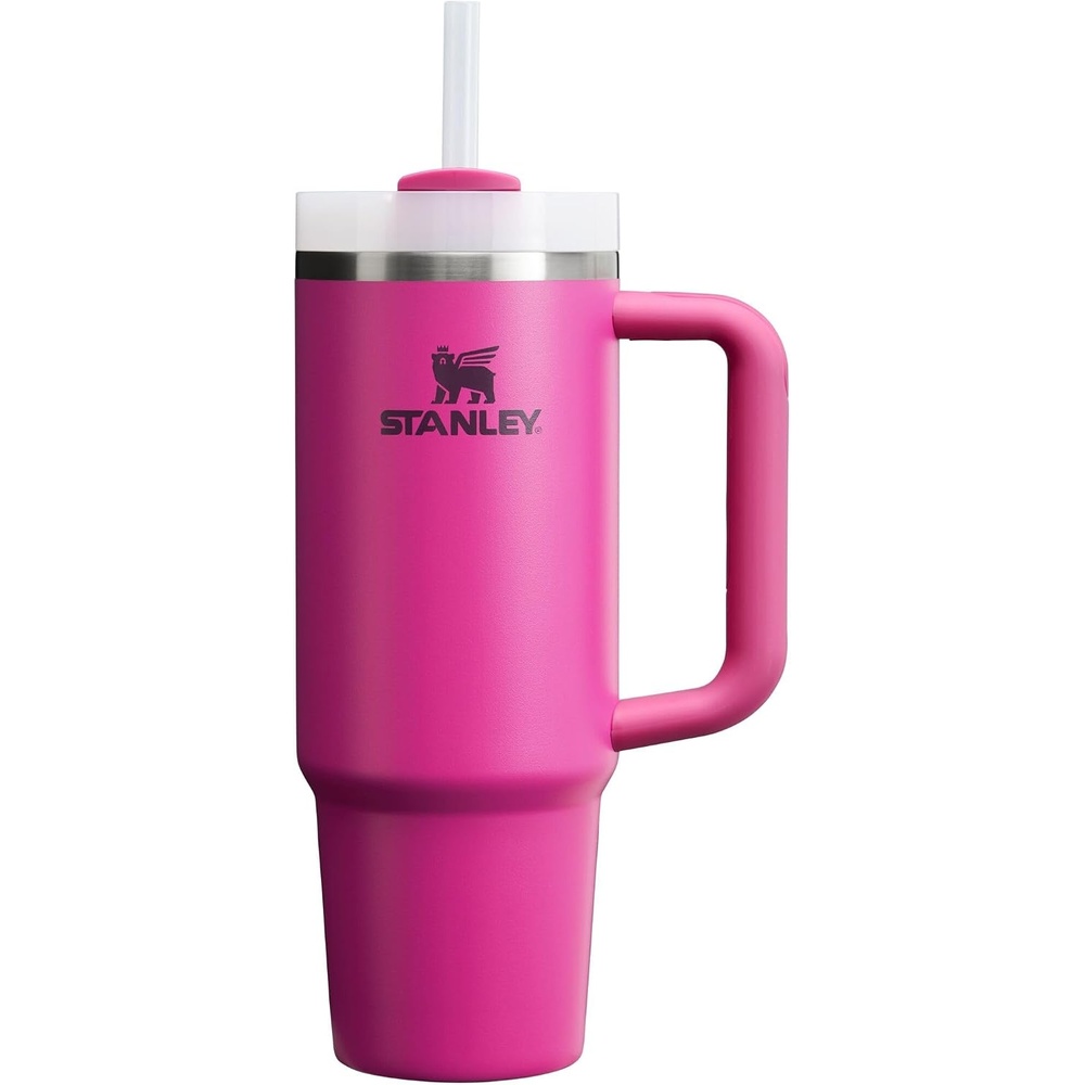 image:imageSTANLEY Quencher H20 Flow State Tumbler 20 oz Frost SprinkleFuchsia