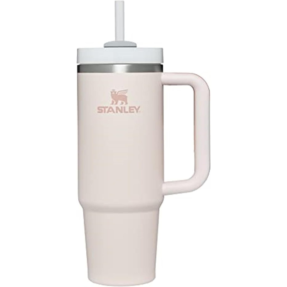 image:imageSTANLEY Quencher H20 Flow State Tumbler 20 oz Frost SprinkleRose Quartz
