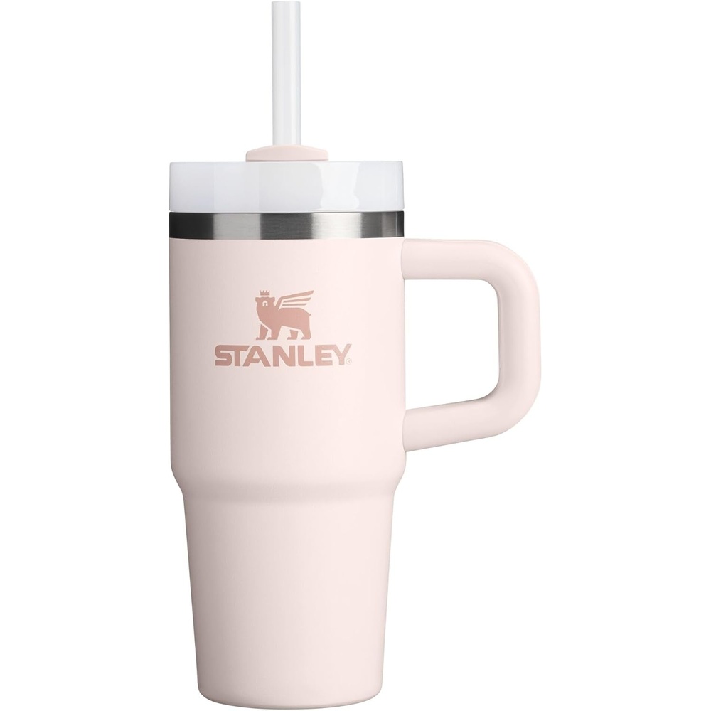 image:imageSTANLEY Quencher H20 Flow State Tumbler 20 oz Frost SprinkleRose Quartz 20