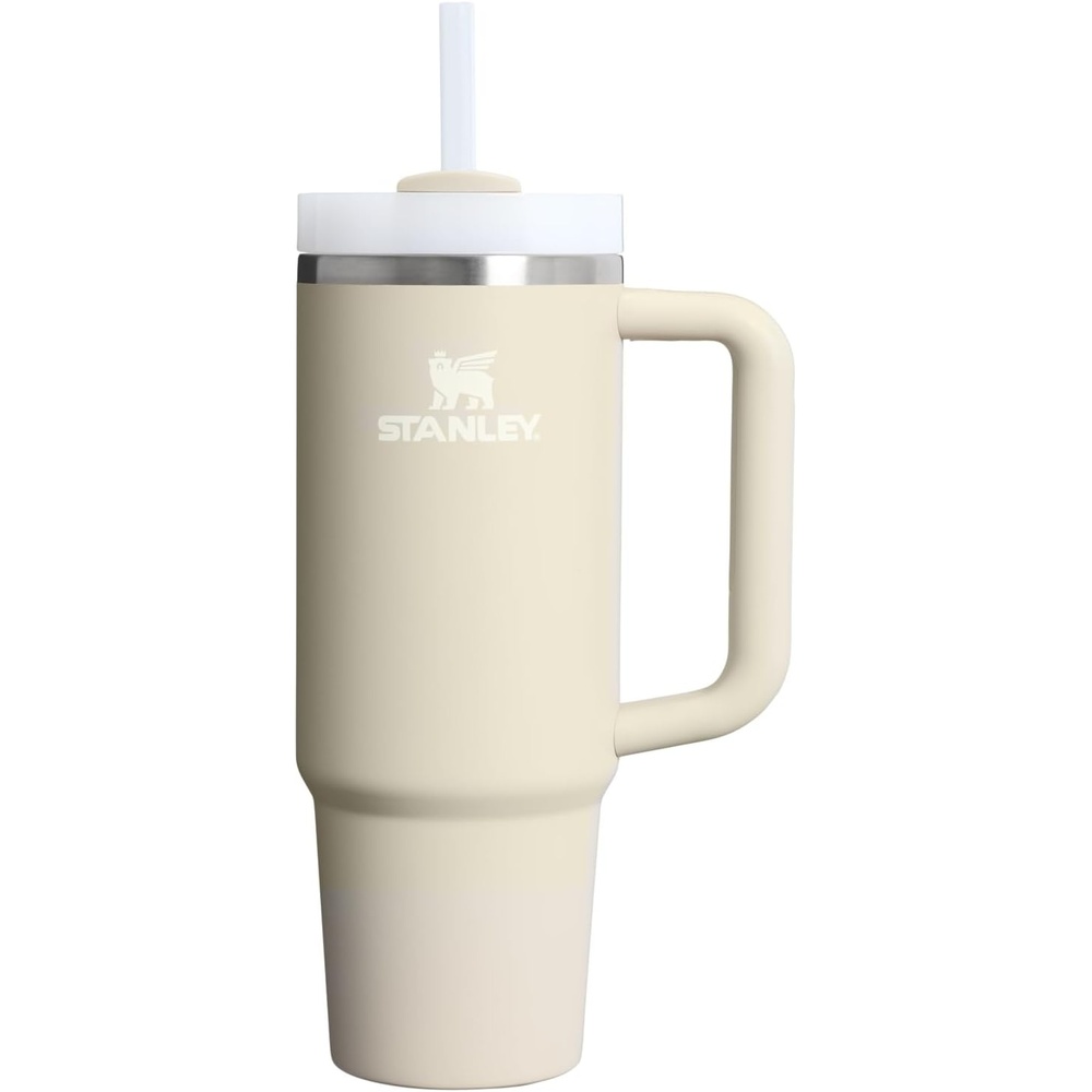 image:imageSTANLEY Quencher H20 Flow State Tumbler 20 oz Frost SprinkleToasted Almond