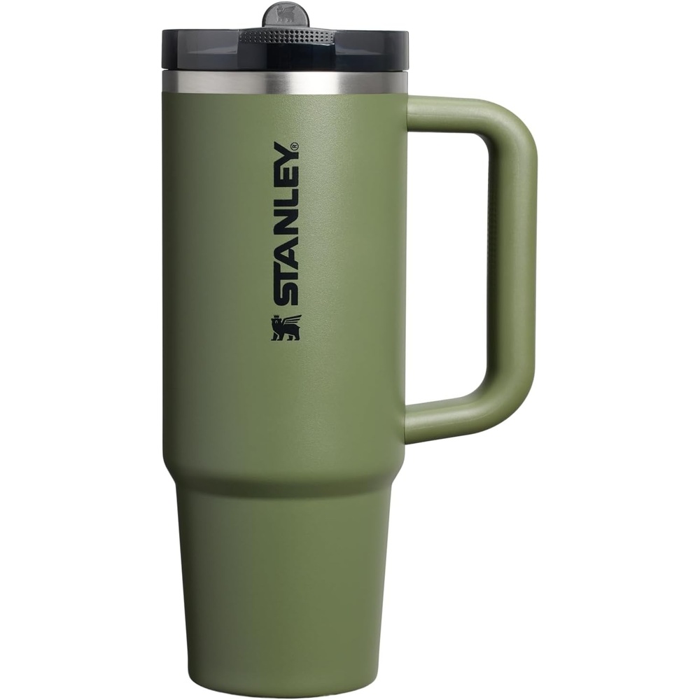 image:imageSTANLEY Quencher ProTour Flipstraw Tumbler 30 oz Multi InterfusionDried Pine VRT