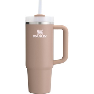 STANLEY Quencher H2.0 Flow State Tumbler, 20 oz, Frost Sprinkle(Almond Rose)