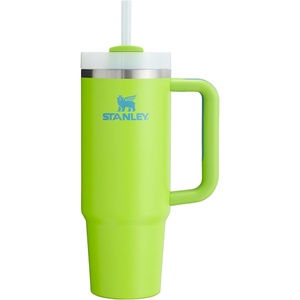STANLEY Quencher H2.0 Flow State Tumbler, 20 oz, Frost Sprinkle(Bright Lime)