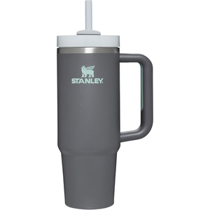 STANLEY Quencher H2.0 Flow State Tumbler, 20 oz, Frost Sprinkle(Charcoal)