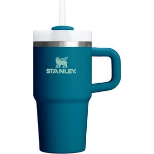 STANLEY Quencher H2.0 Flow State Tumbler, 20 oz, Frost Sprinkle(Coastal Teal)