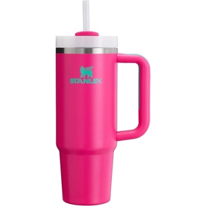 STANLEY Quencher H2.0 Flow State Tumbler, 20 oz, Frost Sprinkle(Passion Pink)