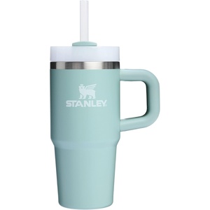 STANLEY Quencher H2.0 Flow State Tumbler, 20 oz, Frost Sprinkle(Seafoam)