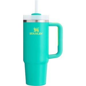 STANLEY Quencher H2.0 Flow State Tumbler, 20 oz, Frost Sprinkle(Tropical Teal)