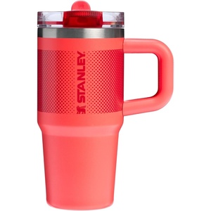 STANLEY Quencher ProTour Flipstraw Tumbler, 30 oz, Multi Interfusion(Hot Coral Fade)