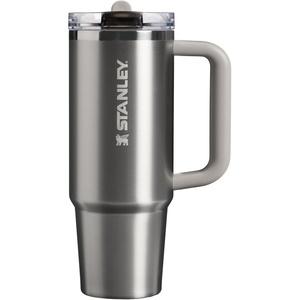 STANLEY Quencher ProTour Flipstraw Tumbler, 30 oz, Multi Interfusion(Stainless Steel Ash)