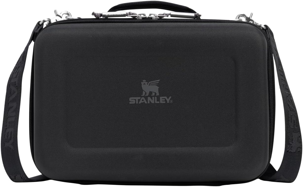 image:imageSTANLEY All Day Mini Lunch Box 42quart EVA Insulated Lunch Bag Crush Resistant Adjustable Strap BPAFree Dew DropBlack