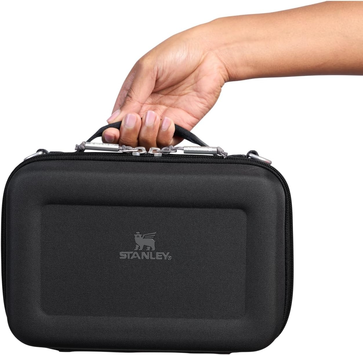 image:imageSTANLEY All Day Mini Lunch Box 42quart EVA Insulated Lunch Bag Crush Resistant Adjustable Strap BPAFree Dew DropBlack