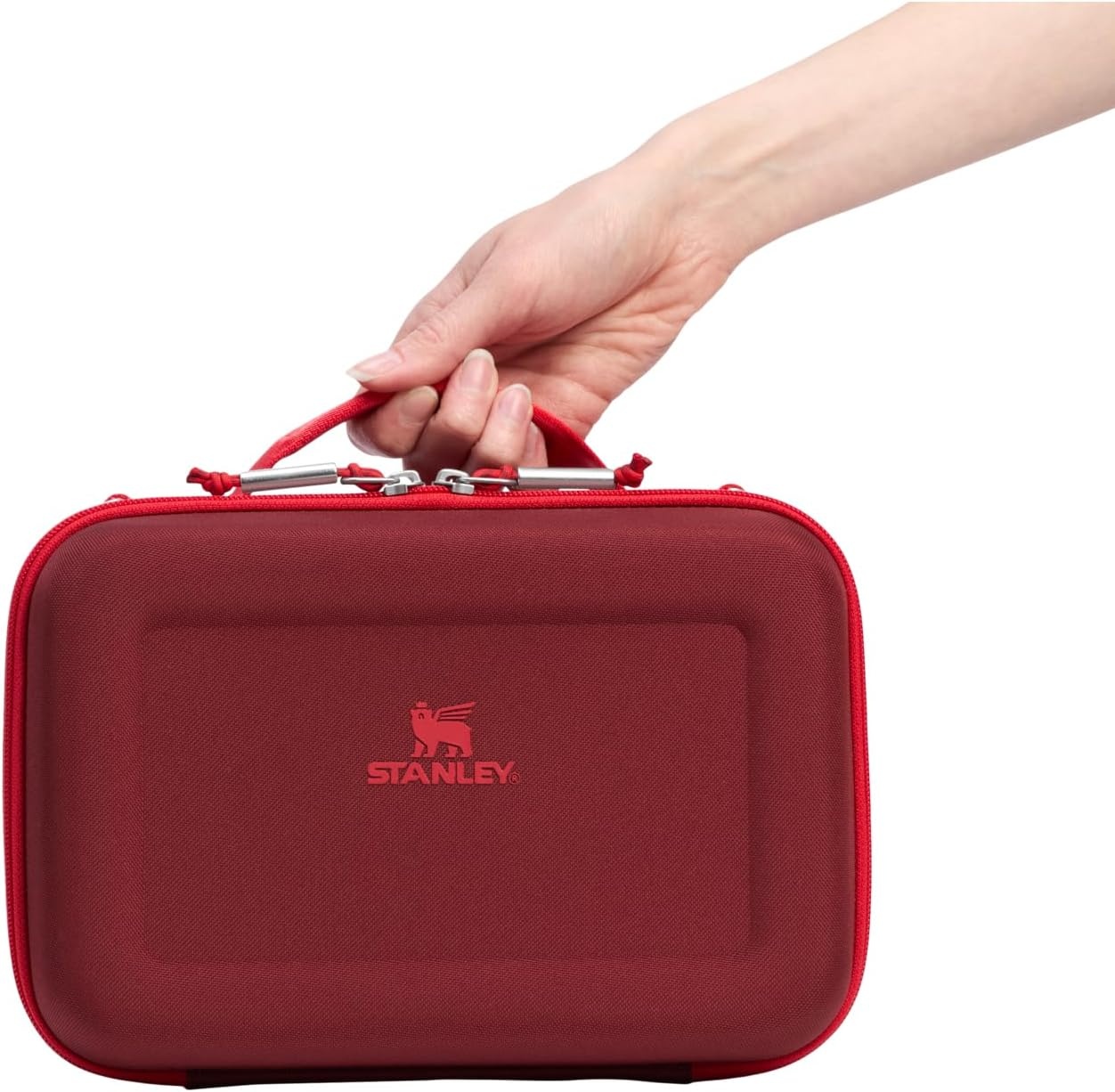 image:imageSTANLEY All Day Mini Lunch Box 42quart EVA Insulated Lunch Bag Crush Resistant Adjustable Strap BPAFree Dew DropCranberry