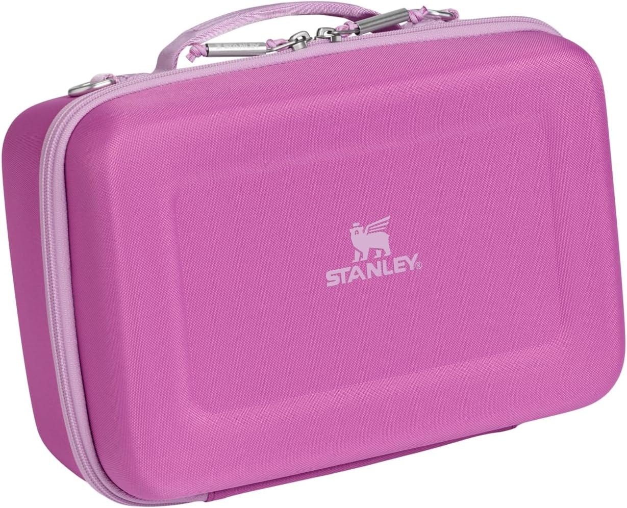 image:imageSTANLEY All Day Mini Lunch Box 42quart EVA Insulated Lunch Bag Crush Resistant Adjustable Strap BPAFree Dew DropDark Blossom