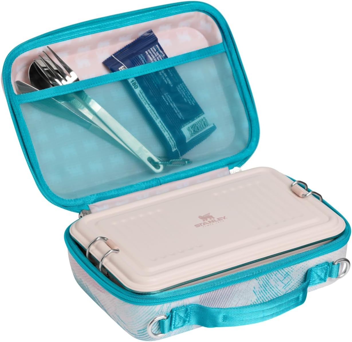 image:imageSTANLEY All Day Mini Lunch Box 42quart EVA Insulated Lunch Bag Crush Resistant Adjustable Strap BPAFree Dew DropSea Glass Plume