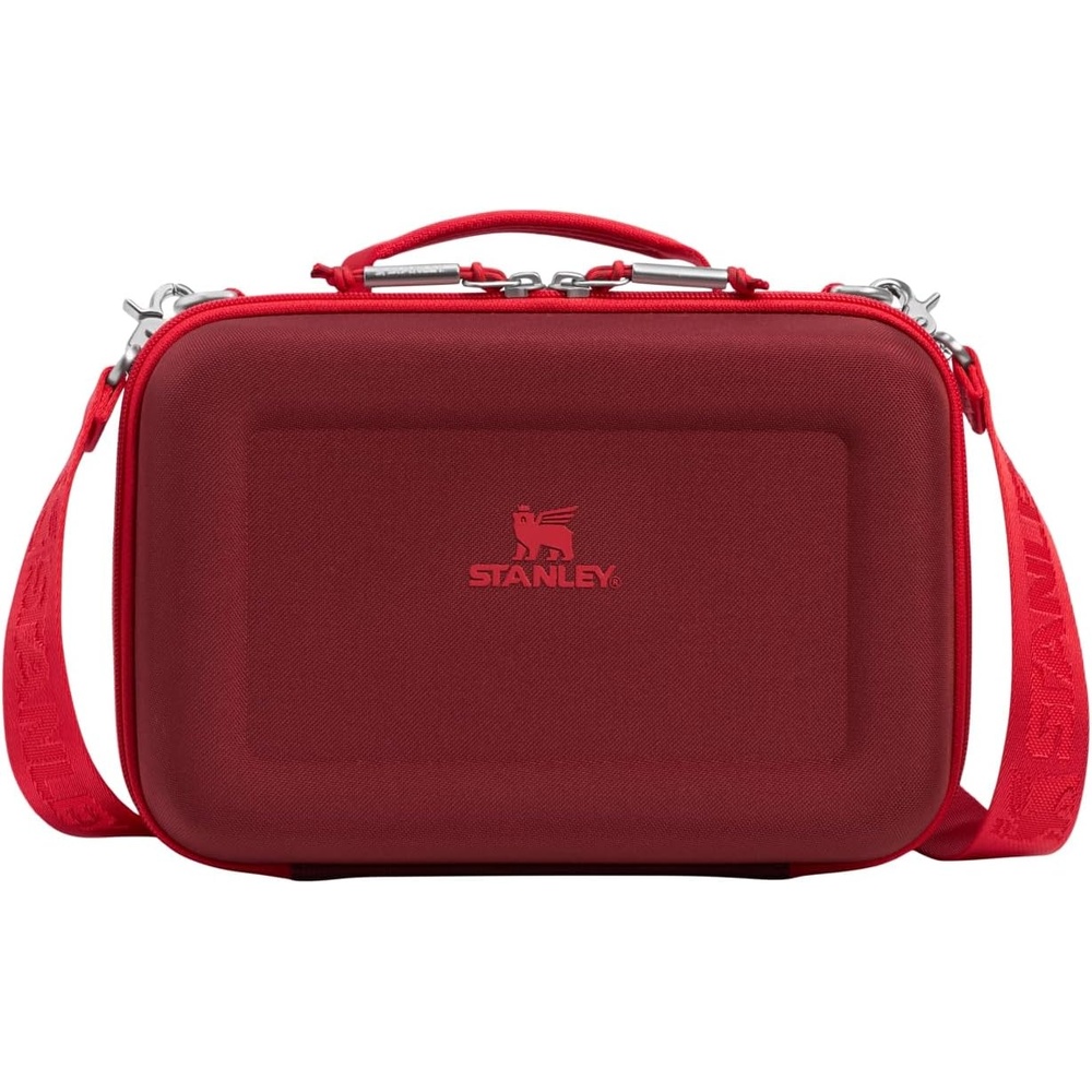 image:imageSTANLEY All Day Mini Lunch Box 42quart EVA Insulated Lunch Bag Crush Resistant Adjustable Strap BPAFree Dew DropCranberry
