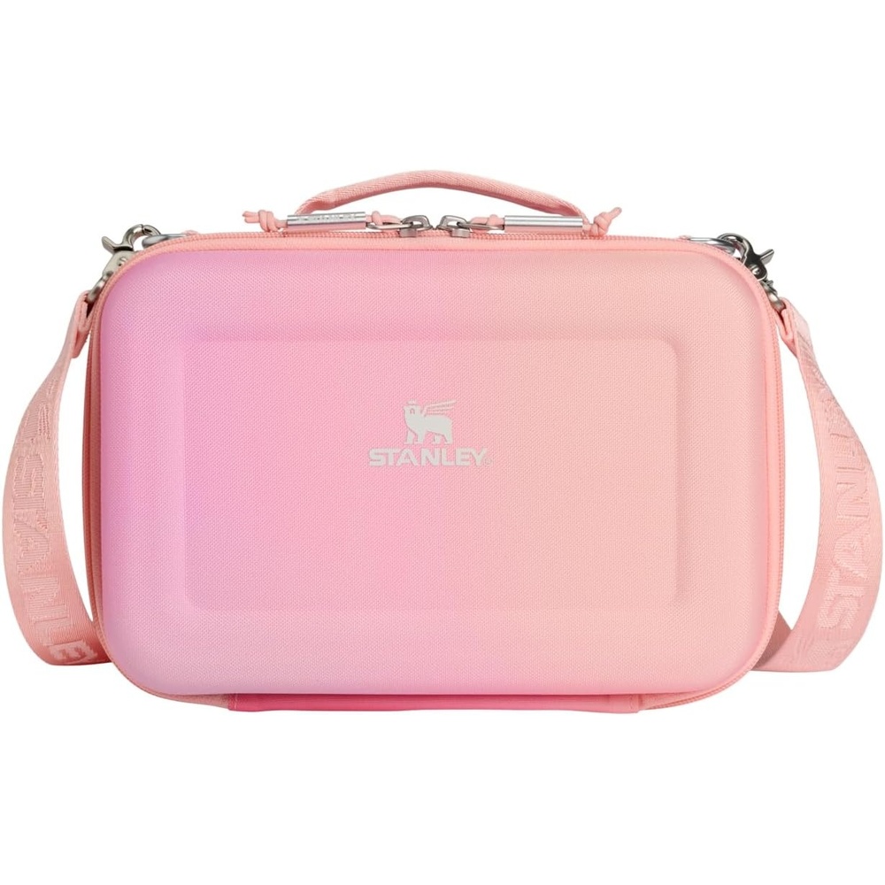 image:imageSTANLEY All Day Mini Lunch Box 42quart EVA Insulated Lunch Bag Crush Resistant Adjustable Strap BPAFree Dew DropSunset Spiral