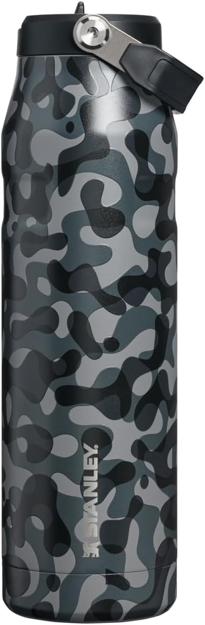 image:imageSTANLEY IceFlow Flip Straw 20 Bottle 24 oz Caitlin Clark FutureBlack Interfusion