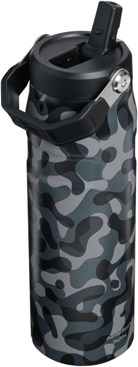 image:imageSTANLEY IceFlow Flip Straw 20 Bottle 24 oz Caitlin Clark FutureBlack Interfusion