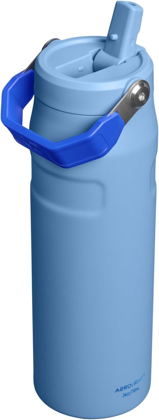 image:imageSTANLEY IceFlow Flip Straw 20 Bottle 24 oz Caitlin Clark FutureBlue Sky
