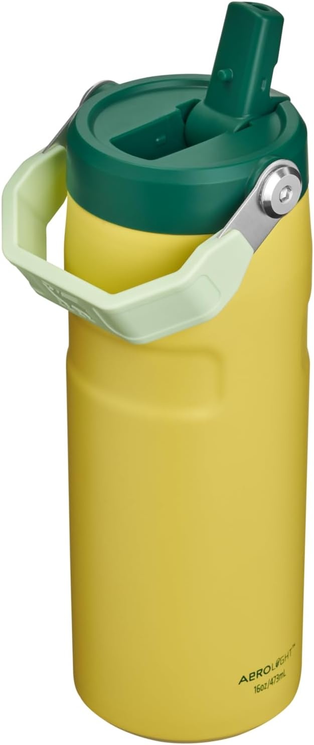 image:imageSTANLEY IceFlow Flip Straw 20 Bottle 24 oz Caitlin Clark FutureDaffodil Emerald