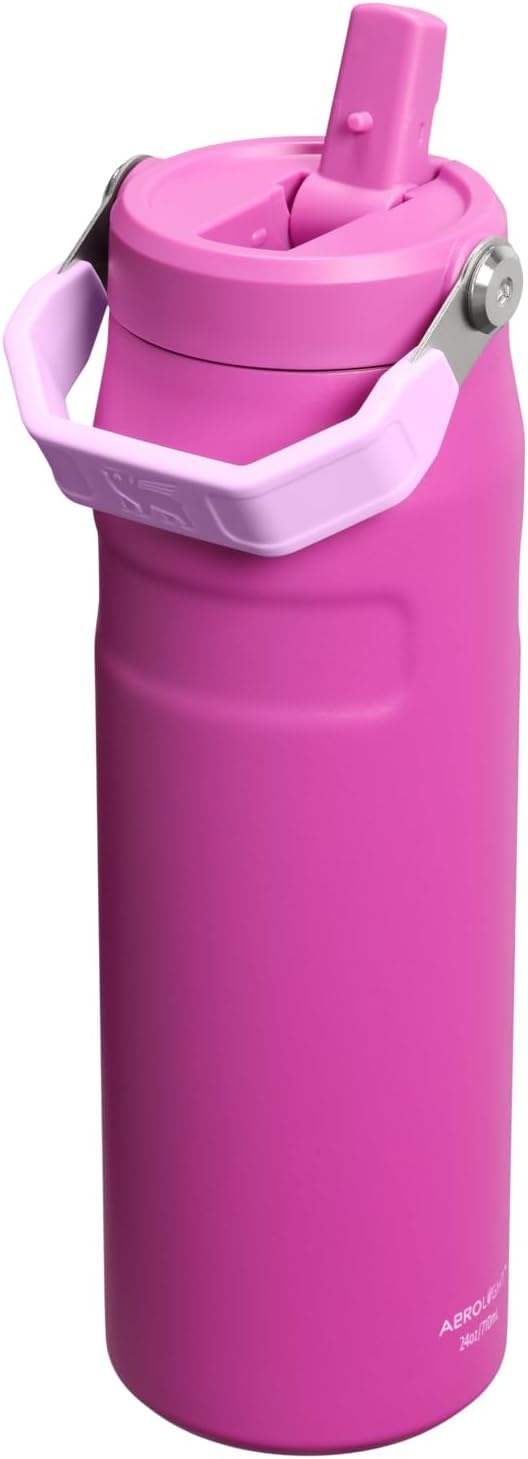 image:imageSTANLEY IceFlow Flip Straw 20 Bottle 24 oz Caitlin Clark FutureDark Blossom