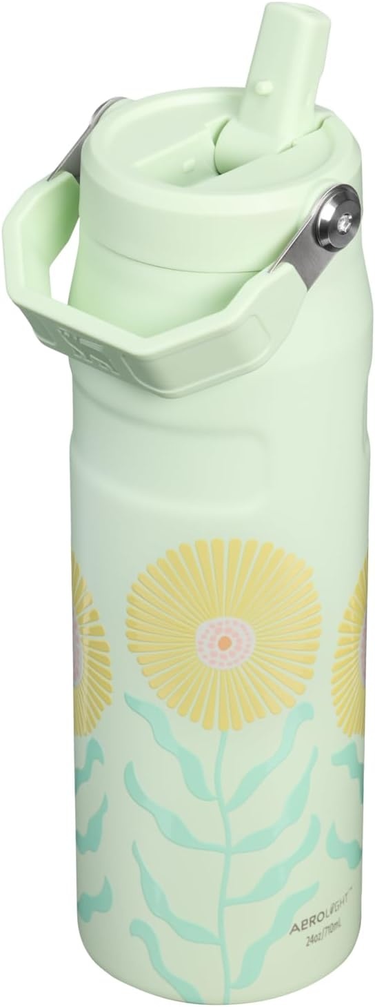 image:imageSTANLEY IceFlow Flip Straw 20 Bottle 24 oz Caitlin Clark FutureHoneydew Garden
