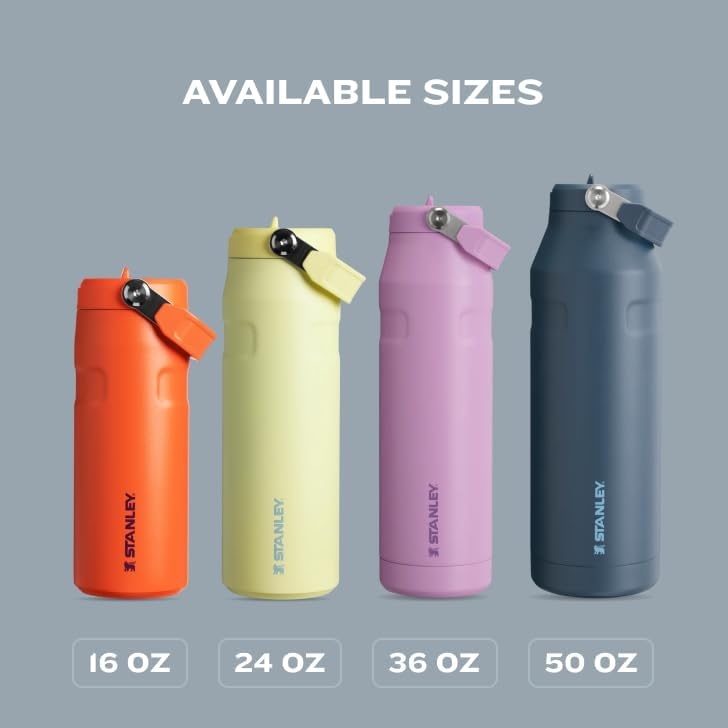 image:imageSTANLEY IceFlow Flip Straw 20 Bottle 24 oz Caitlin Clark FuturePlum