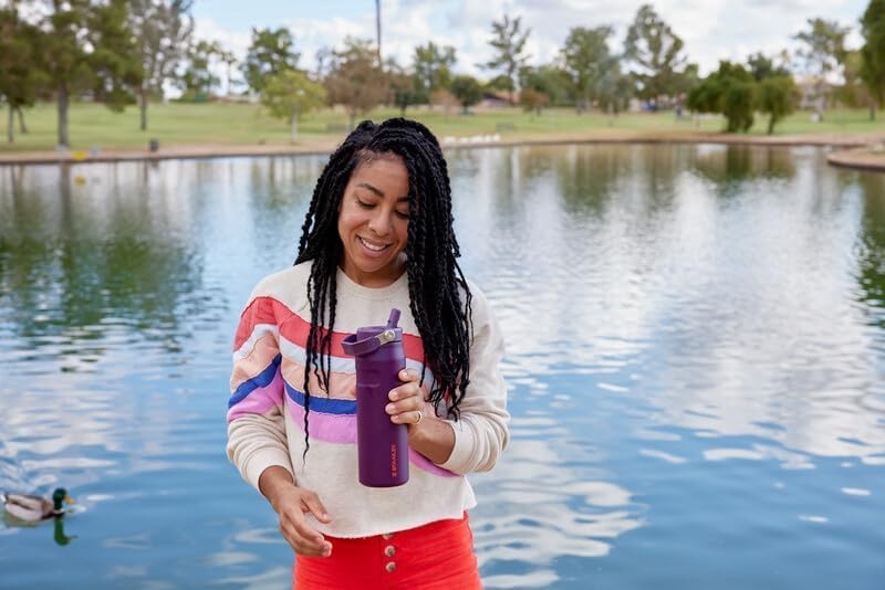 image:imageSTANLEY IceFlow Flip Straw 20 Bottle 24 oz Caitlin Clark FuturePomelo