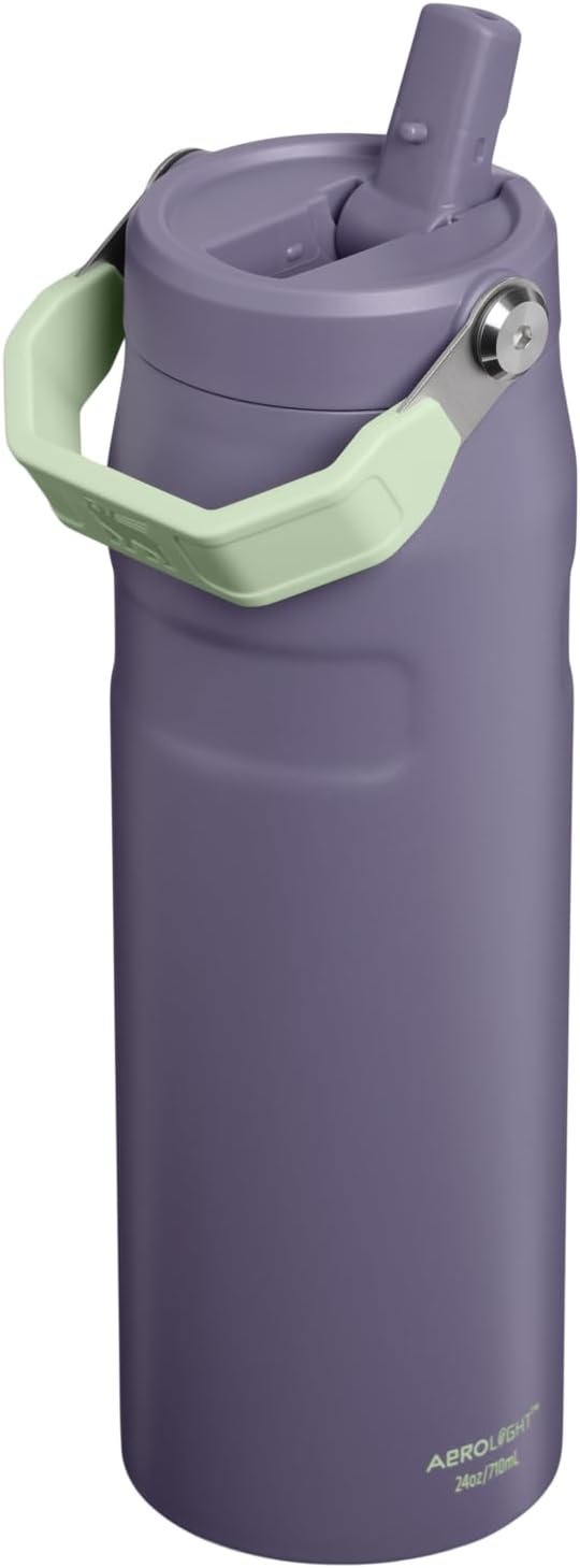 image:imageSTANLEY IceFlow Flip Straw 20 Bottle 24 oz Caitlin Clark FuturePurple Umbra