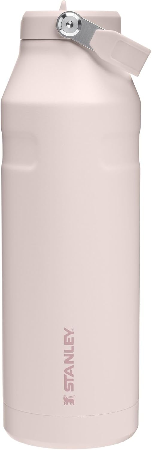 image:imageSTANLEY IceFlow Flip Straw 20 Bottle 24 oz Caitlin Clark FutureRose Quartz