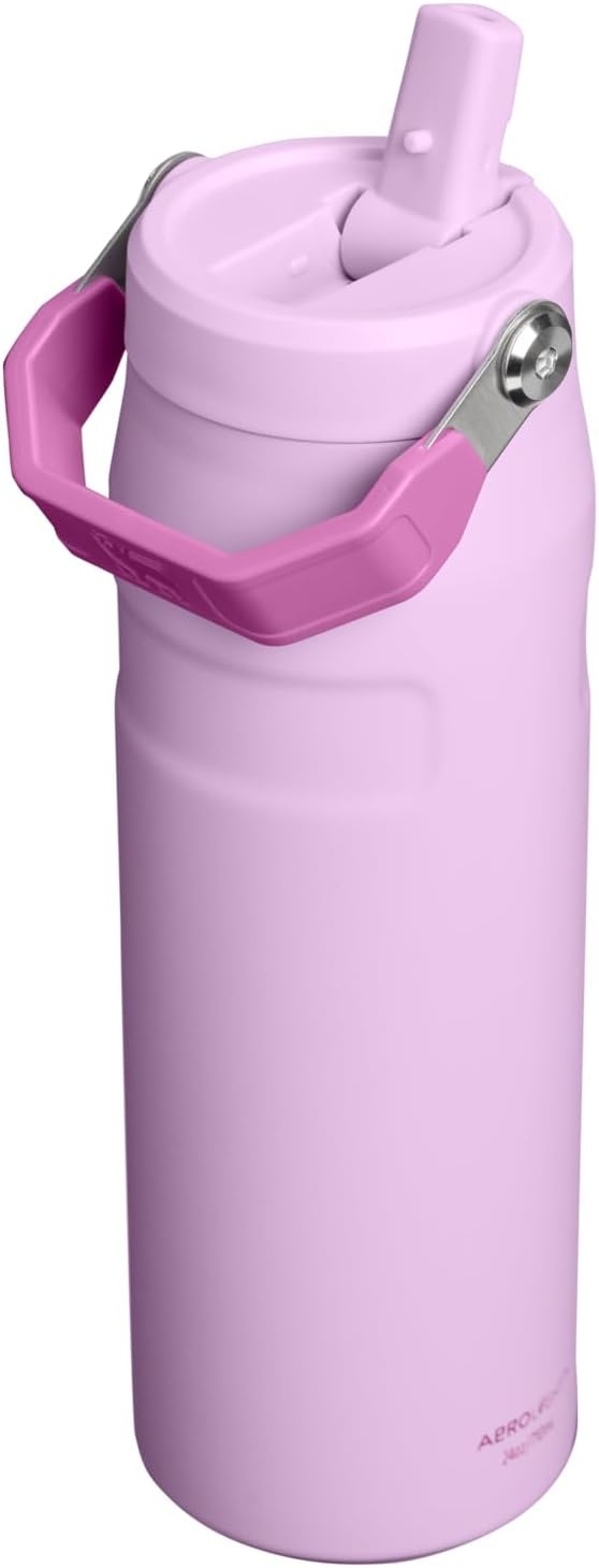 image:imageSTANLEY IceFlow Flip Straw 20 Bottle 24 oz Caitlin Clark FutureSoft Orchid