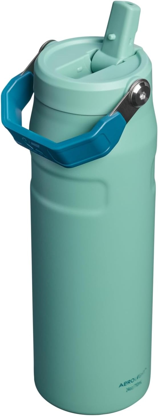 image:imageSTANLEY IceFlow Flip Straw 20 Bottle 24 oz Caitlin Clark FutureSpring Green