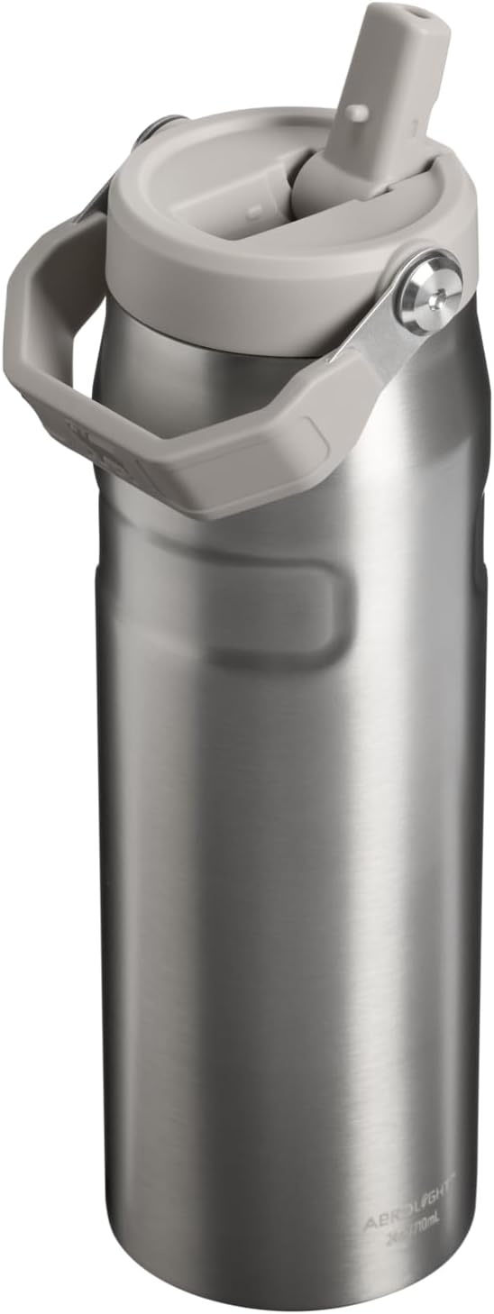 image:imageSTANLEY IceFlow Flip Straw 20 Bottle 24 oz Caitlin Clark FutureStainless Steel Ash
