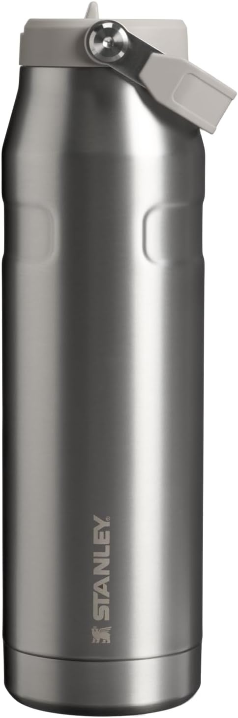 image:imageSTANLEY IceFlow Flip Straw 20 Bottle 24 oz Caitlin Clark FutureStainless Steel Ash