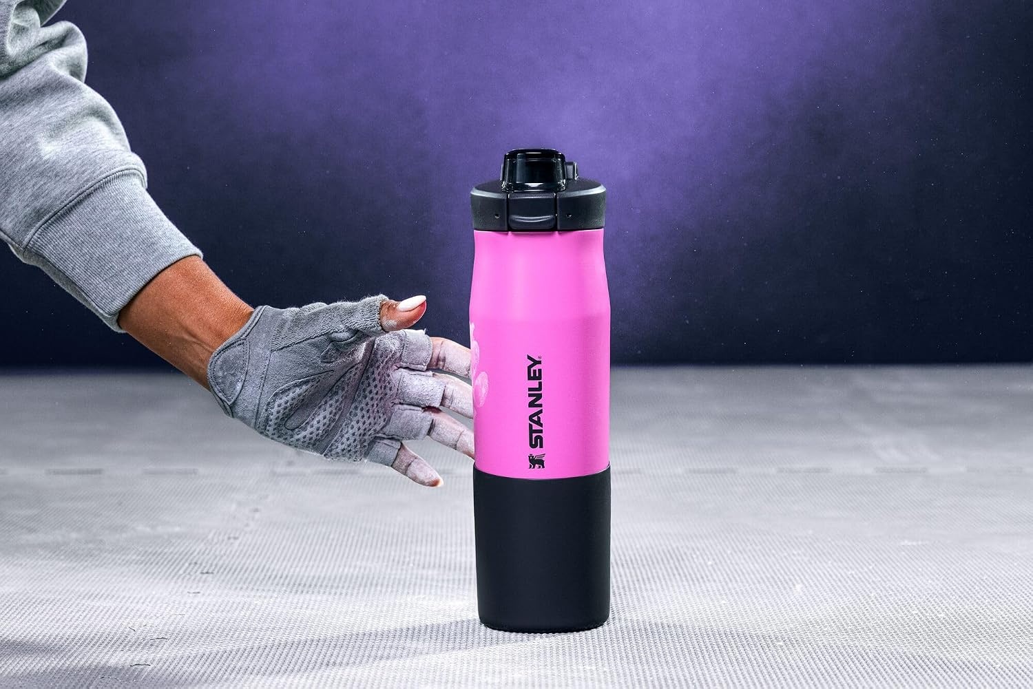 image:imageSTANLEY Vitalize Tempo Bottle 24 oz Caitlin Clark FutureHot Pink