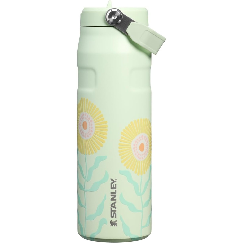 image:imageSTANLEY IceFlow Flip Straw 20 Bottle 24 oz Caitlin Clark FutureHoneydew Garden