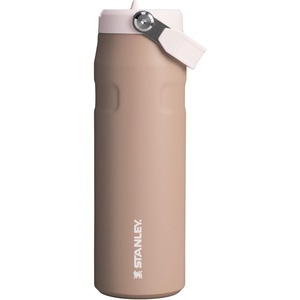 STANLEY IceFlow Flip Straw 2.0 Bottle, 24 oz, Caitlin Clark Future(Almond Rose)