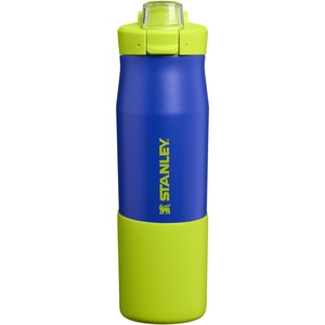 STANLEY Vitalize Tempo Bottle, 24 oz, Caitlin Clark Future(Cobalt Chartreuse)