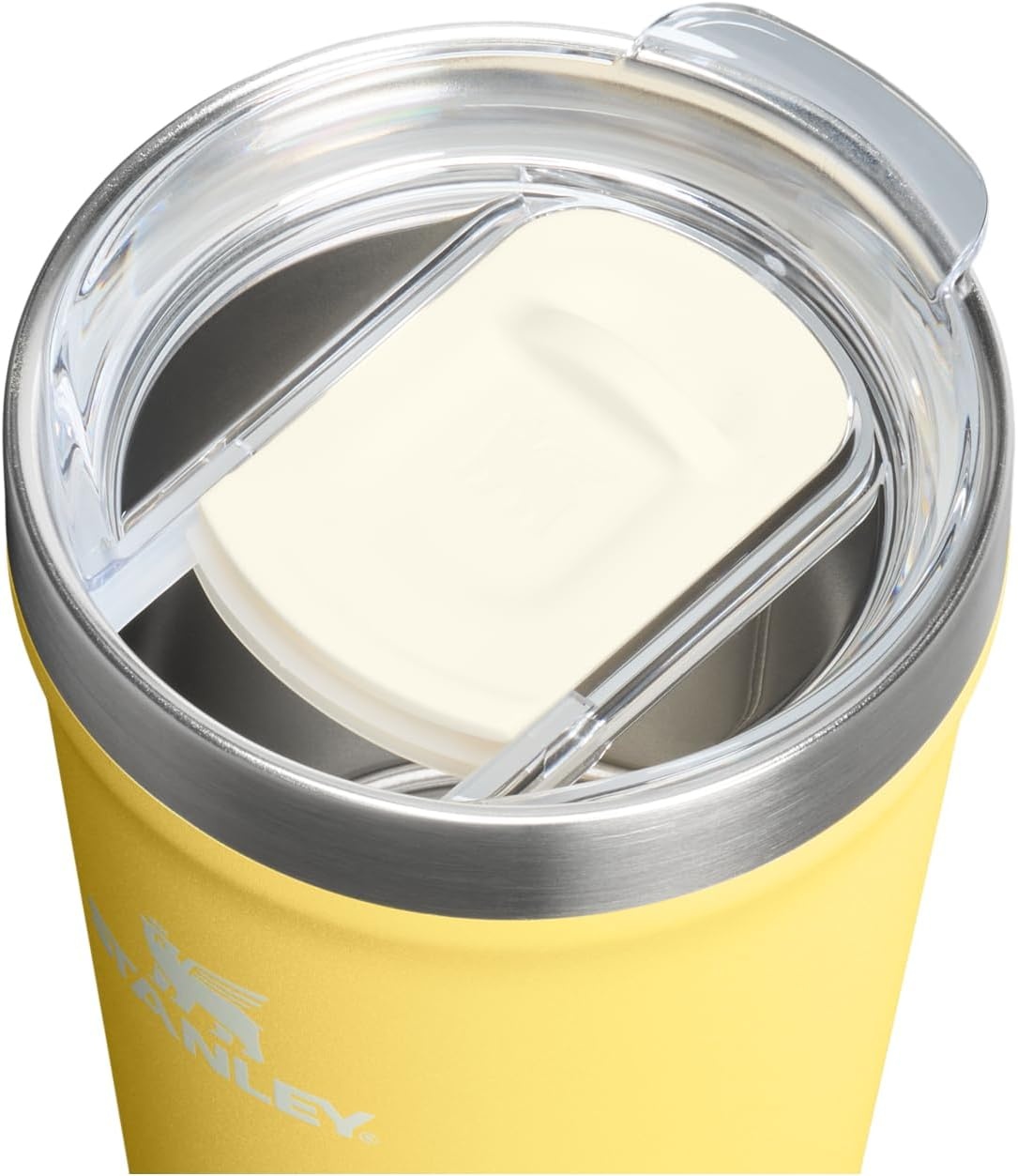 image:imageSTANLEY Everyday Tumbler 16 oz Press Fit Drink Through Lid Beverage Coffee and Cocktail Cup Insulated Stainless Steel Wine Glass BPAFree Sunset SpiralDaffodil