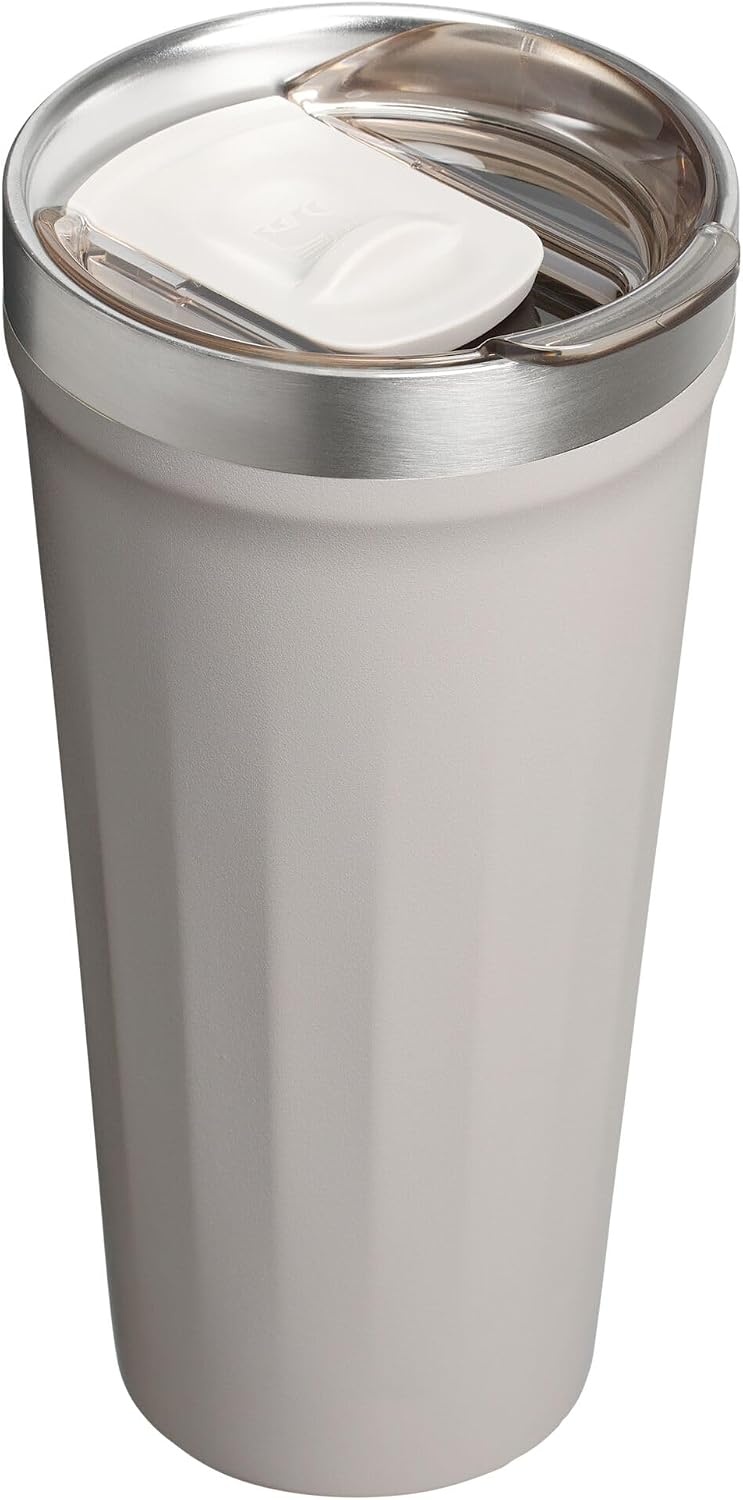 image:imageSTANLEY Everyday Tumbler 16 oz Press Fit Drink Through Lid Beverage Coffee and Cocktail Cup Insulated Stainless Steel Wine Glass BPAFree Sunset SpiralAsh