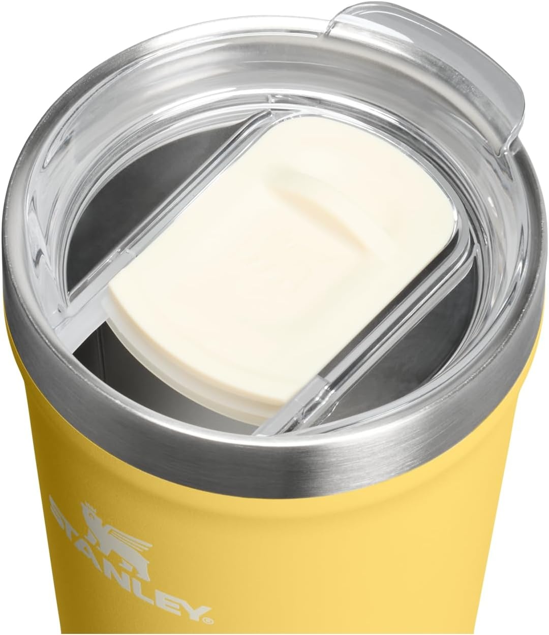 image:imageSTANLEY Everyday Tumbler 16 oz Press Fit Drink Through Lid Beverage Coffee and Cocktail Cup Insulated Stainless Steel Wine Glass BPAFree Sunset SpiralDaffodil