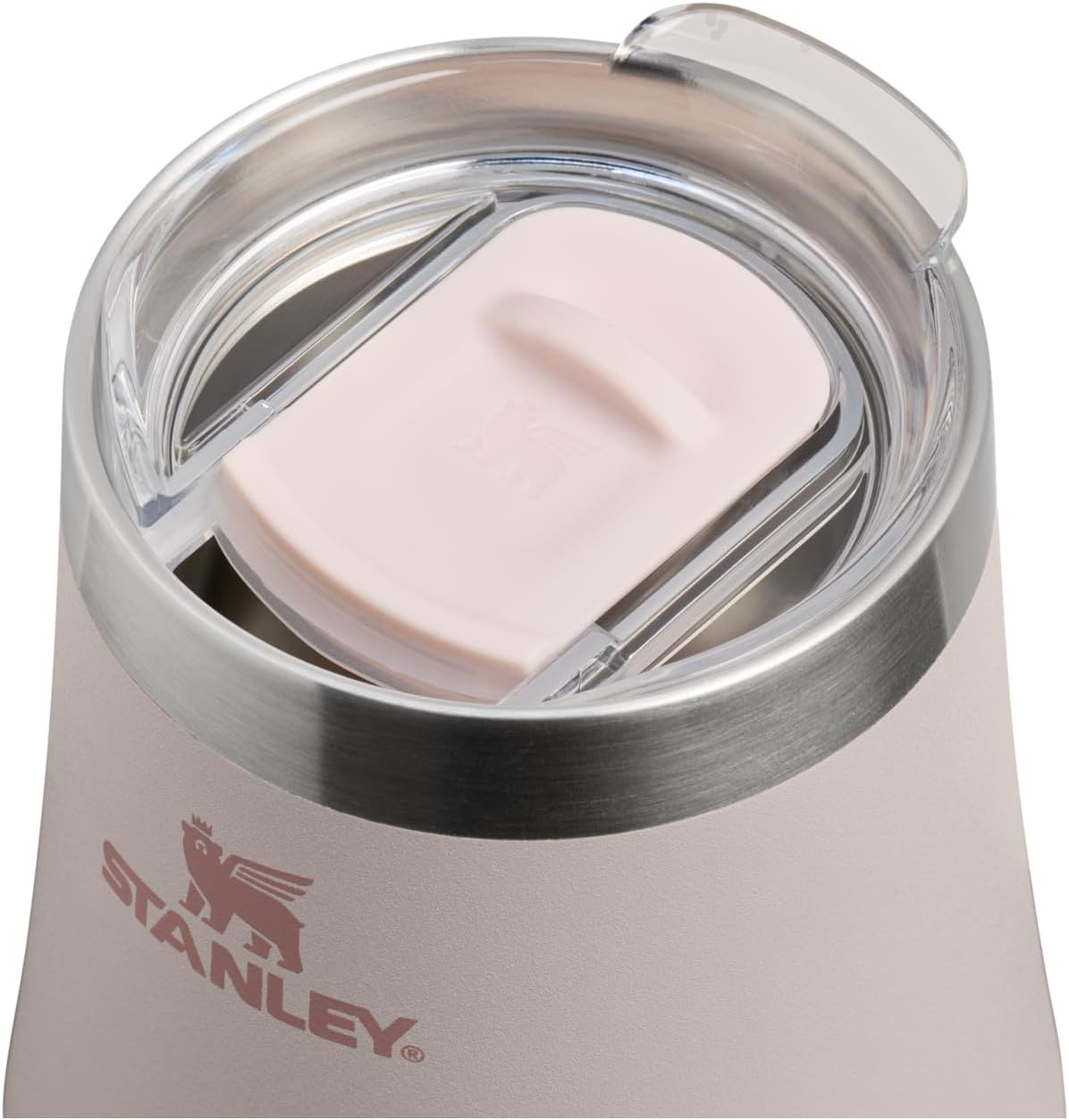 image:imageSTANLEY Reserve Wine Tumbler 11 oz Stainless Steel Travel Mug For Wine Cocktails Soda Keeps Drinks Cold for Hours BPAFree Blue Dream StoneRose Quartz