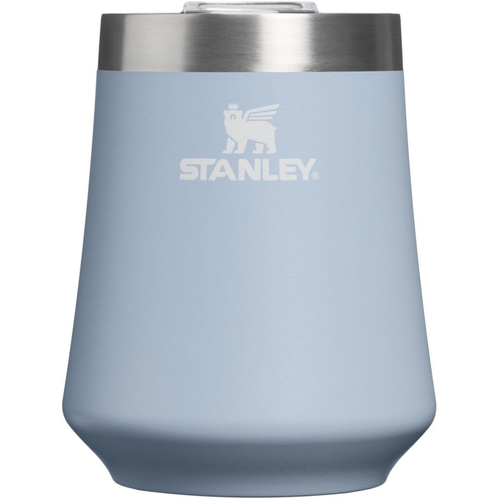 image:imageSTANLEY Reserve Wine Tumbler 11 oz Stainless Steel Travel Mug For Wine Cocktails Soda Keeps Drinks Cold for Hours BPAFree Blue Dream StoneBlue Dream Stone